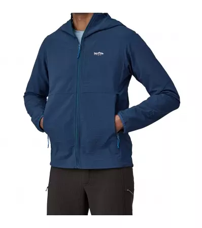 Patagonia R1 TechFace Fitz Roy Trout Hoody M's
