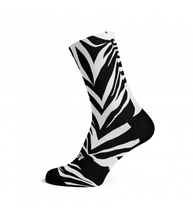 Ass Magic Sox Zebra Stripe – Black/White