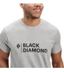 Тениска Black Diamond Mini Stacked SS Tee M's